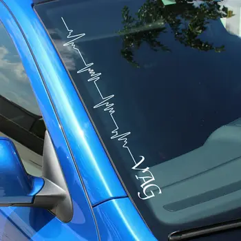 Сърцебиене VAG Стикер На Предното стъкло на превозното средство От Фолио