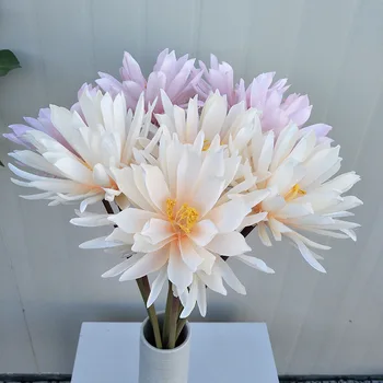 симулация на редки Цветя Кактус изкуствени растения Японски Эпифиллум Сукуленти Бонсай Закрит декоративен дисплей копринени Цветя
