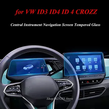 за VW ID.3 ID3 ID4 Cross Аксесоари GPS Навигационна Филм LCD екран от Закалено Стъкло Защитен стикер Против надраскване Автомобили стикер