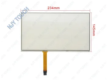 Стъкло 234кс145мм панел на екрана за докосване на тел 10,2 инча 4 резистивное панел АТ102ТН03 В9 ЛКД