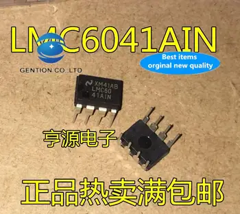 10шт 100% оригинални нови в наличност LMC6041AIN LMC6041 DIP-8 интегрална схема на чип за