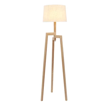 Изготовьте Дървена стоячую лампа в Скандинавски Стил за хола спални