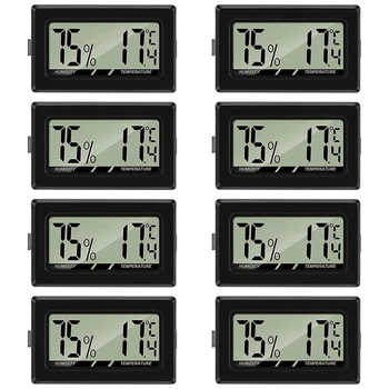 За МИНИ LCD Дигитален Термометър, Влагомер за Измерване Влажността В Помещението За Офис, Детската Стая, Хола