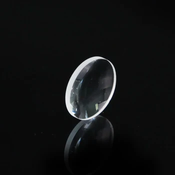 Кварцов плосковыпуклый обектив диаметър 50,8 mm фокусно разстояние 60 мм точност ръководят фокусирующий кондензатор Чисто бяло стъкло кварцов материал