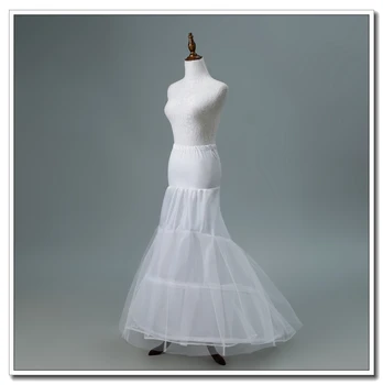 Продажба на едро на голяма пола на русалка за младоженци сватбена рокля специална стоманена единична прежда еластична долната пола от Ликра