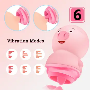 Орален Облизване на Езика Вибратори Стимулатор на Клитора Силикон USB Зареждане на G-точката Масаж на Зърната на Секс-Играчки за Възрастни, за Жени Стимулира