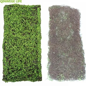 90x38 см Микро-Подвесная Стена Изкуствен Мъх Растение Трева Тревата на Фона на Сватбен Начало Декор Зелен