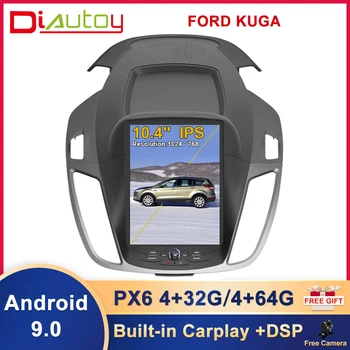 Android 9,0 Автомобилен GPS Навигатор в стила на Tesla за Ford Kuga/Escape 2013-2015 DSP Главното Устройство Мултимедиен Плеър Магнитола