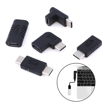 Правоъгълен USB 3.1 Type C за мъже и жени USB-C Конвертор Адаптер за смартфон Samsung