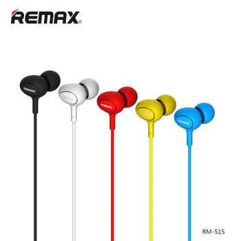Слушалки Remax Кабелни слушалки с Микрофон Шумоизолация Стерео Точност Бас Слушалки за телефон RM-515