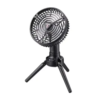 Външен Вентилатор за Монтаж 4 платна Регулируема Безшумен Многофункционален Fan Охлаждане на Въздуха С Led Подсветка