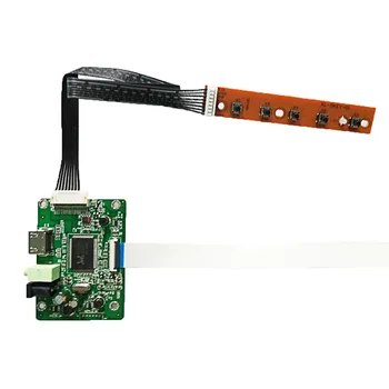 Безплатна доставка eDP Аудио LCD ДИСПЛЕЙ HDMI-съвместими а контролер За 14 инча N140HW02.0 B140HAN05.2 1920x1080 30Pin Екран