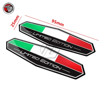 Стикер с Флага на Италия Italia Лимитирана Серия Стикер, Подходящ за скутер Vespa Aprilia, Ducati Monster Panigale 1199 1299 Стикер