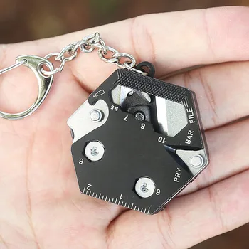 Преносим Открит На 15 В 1 мини-монета EDC Отвертка Многофункционален Инструмент Walkman Disaster Оцеляването на Практически Инструменти Горещи В Продажба