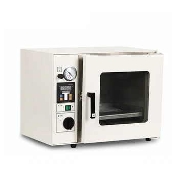 DZF-6020 Вакуумно Сушене печка С Постоянна температура на Сушене Печка Лаборатория за Вакуум Кутия 304 Клапа От неръждаема стомана