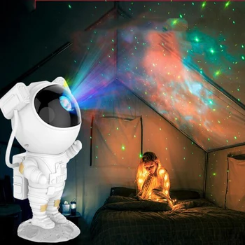 Galaxy Проектор, Лампа На Звездното Небе Led Нощна Светлина С Bluetooth За Дома Спални, Детски Подарък, Настолни Лампи, Настолен, С Монтиран На Стената Лампа
