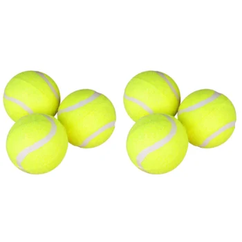 6 бр топки за Тенис С Висока Еластичност Тренировъчните Топки за Тенис Тежки Топки за Тенис