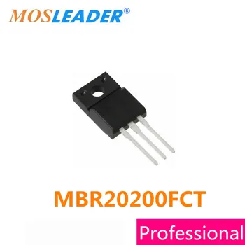 Mosleader DIP 100ШТ MBR20200FCT TO220F MBR20200 MBR20200F Шоттки Произведено в Китай с Високо качество