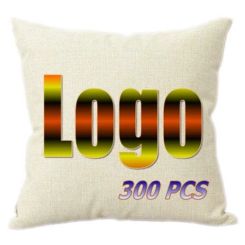 300PCS Подгонянный Калъф За Възглавници Персонализирани Лого Печат Калъфки Рекламен Подарък на Едро OEM Възглавници