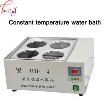 220 В 4 дупки дигитален дисплей електрически термостатичен резервоар за парна баня резервоар HH-4 лабораторен термостатическая машина за водна баня 1 бр.